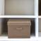 Household Essentials Canvas Storage Boxes with Lids, 2ct.